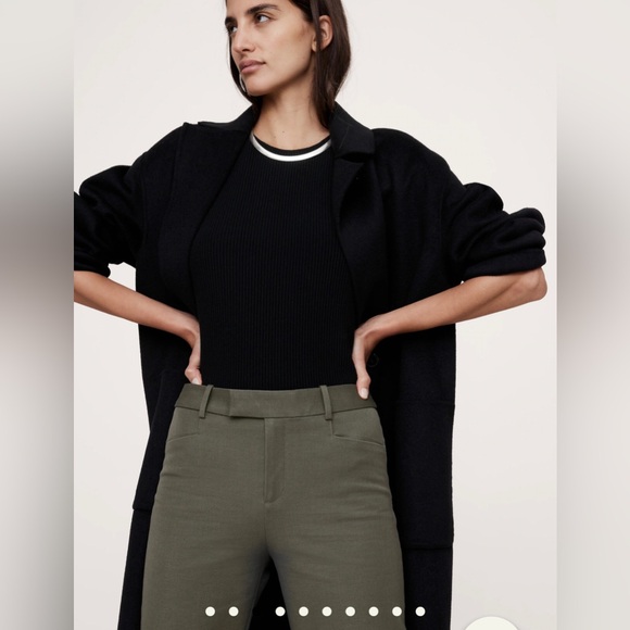 Ladies size 10 light grey Banana Republic Sloan pant - curvy fit - Picture 11 of 11